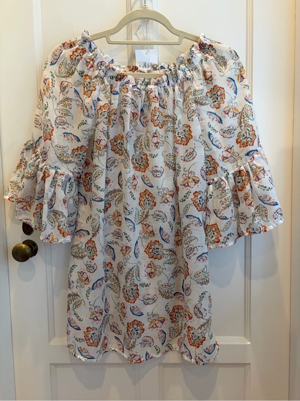 Sheer Flowy Beachlunchlounge Beach/Pool Cover Up--XS--EUC